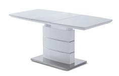 Стол раскладной Verona Glass (120), белый матовый I Modern