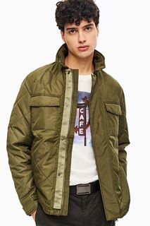 Куртка мужская Selected 16074097 хаки S INT