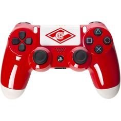 Геймпад беспроводной для PS4 Dualshok Спартак, красно-белый, 162х52х98 мм Spartak