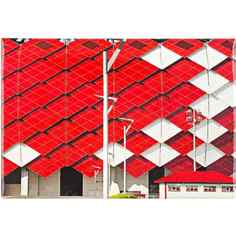 Магнит ФК Спартак-Москва, красный, 80х55 мм Spartak