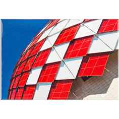 Магнит ФК Спартак-Москва 80х55 мм Spartak