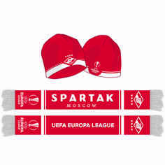 Набор шапка/шарф ЛЕ 2018, красно-белый Spartak