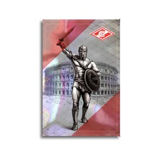 Магнит "Я-Спартак", черный, 53х78 Spartak