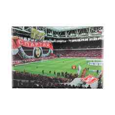 Магнит "Мы - Спартак", черный, 78х53 мм Spartak