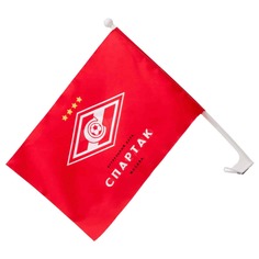 Автофлаг Спартак, красный, 36х25 см Spartak
