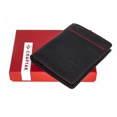 Spartak Портмоне мужское СПАРТАК черно-красный