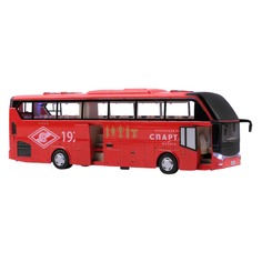 Автобус металлический "Спартак", красный, 30*7,5*7,5 см Spartak