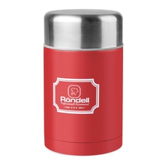 945-RDS Термос для еды 0,8 л с внутр.контейнером 0,35 л Picnic Red Rondell R