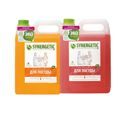 Набор средств для мытья посуды Synergetic Mix 2 шт 5 л