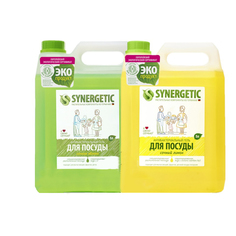 Набор средств для мытья посуды Synergetic Mix 2 шт 5 л
