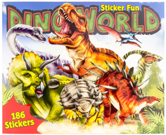 Альбом с наклейками Depesche Dino World Sticker Fun