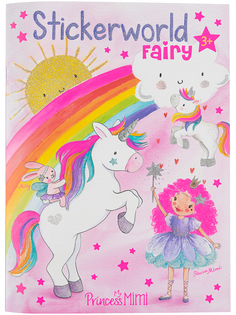 Альбом для творчества с наклейками Depesche Princess Mimi Fairy Stickerworld