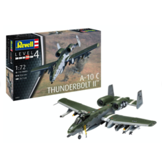 Сборная модель Американский двухдвигательный штурмовик A-10 Тандерболт II Revell