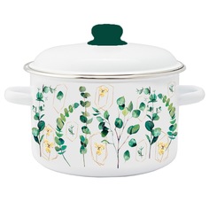 Кастрюля эмал цил FLORENA 5,5л TM Appetite