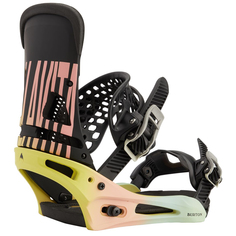 Сноуборд Крепления Burton 2020-21 Malavita Pink/Yellow/Blue (Us:m)