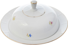 Масленка; "Natalie", декор "Мелкие цветы, отводка золото" Thun 1794