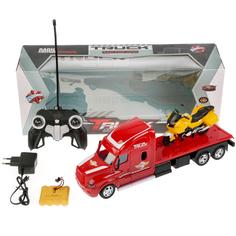 Машина радиоуправляемая Shantou Gepai 666-664NA на аккумуляторе со светом и мотоциклом