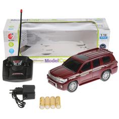 Джип радиоуправляемый Shantou Gepai на аккумуляторе со светом, разные цвета