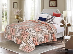 Плед велсофт "Путь Ариадны" 150х200 полутораспальный Текс Дизайн