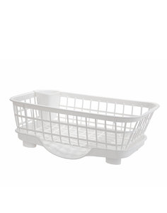 Сушилка для посуды со сливом Litzen Lite, белый