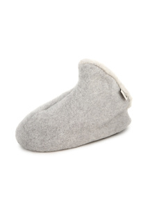 Домашние тапочки женские Alwero SLIP ON FELTED серые 45-46 RU