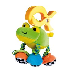 Игрушка мягкая подвесная Canpol Babies с вибрацией Лягушка
