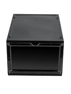 Контейнер для обуви складной Litzen Stackable, черный