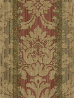 Обои SEABROOK TAPESTRY, бумага/акрил, Красные TY31501