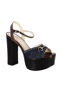 Босоножки женские Just Couture 46006 синие 40 RU