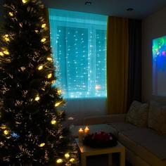 Гирлянда светодиодная Neon-Night Насадки линия разноцветный свет 30 светодиодов (4.4 м)