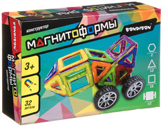 Конструктор Bondibon Магнитоформы ВВ4409