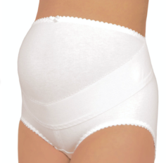 Бандаж дородовый Надежда белый размер 44 Mama Com.Fort