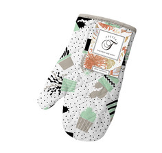 Прихватка-рукавица "Гретта. Кактусы", 18x28 см Романтика