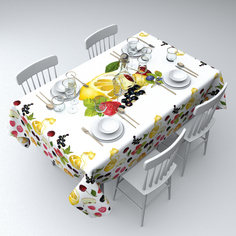 Скатерть прямоугольная Сирень srn575037 220x145