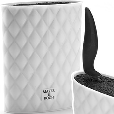 Подставка для ножей "Mayer & Boch", белая, 22 см Mayer&Boch