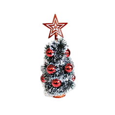 Елка декорированная, в горшке, 30 см Flatel