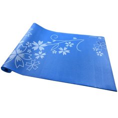 Коврик туристический Yl-Sports BB8304 (173x61x0,4см) с принтом, синий