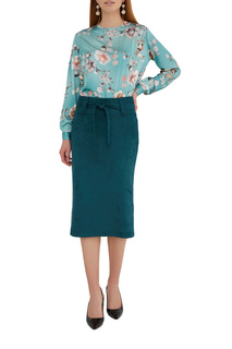 Блуза женская Alina Assi 15-499-306-TURQUOISEPRINT зеленая 54