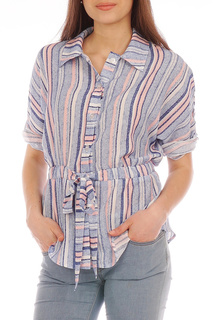 Рубашка женская Lamiavita ЛА-В694(01) голубая 48