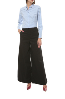 Рубашка женская COMMA 81.709.11.4259 голубая 48