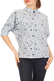 Блуза женская Lamiavita ЛА-В326-3(18) голубая 48