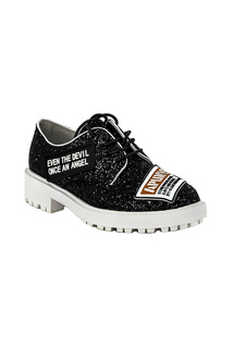 Полуботинки женские Just Couture 58555 черные 37 RU