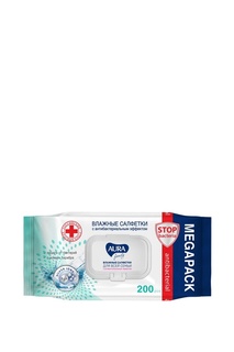 Влажные салфетки 200 шт Aura