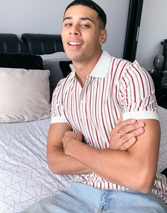 Футболка-поло Farah Alvin-Серый