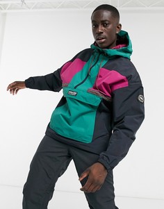 Зеленая лыжная куртка Quiksilver Dome-Зеленый