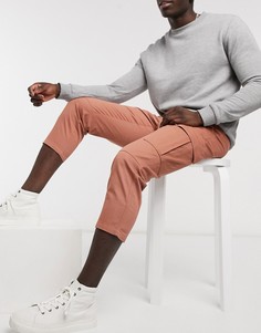Светло-коричневые брюки карго Another Influence-Светло-коричневый
