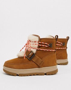 Походные ботинки каштанового цвета UGG Classic Weather-Светло-коричневый