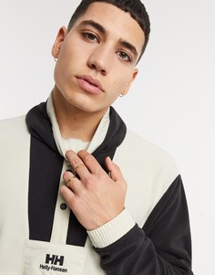 Белая флисовая куртка на кнопках Helly Hansen-Белый