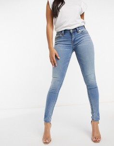 Джинсы скинни True Religion Jennie-Голубой