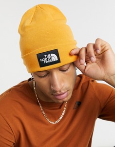 Желтая шапка-бини из переработанных материалов The North Face-Желтый
